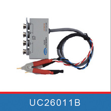 优策四端开尔文测试电缆 适用于LCR数字电桥 直流电阻仪 UC26011B
