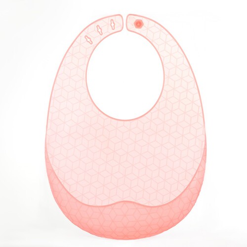 Baby eating bibs, food supplements, waterproof silicone baby super soft children's bibs, anti-dirty children's rice pockets