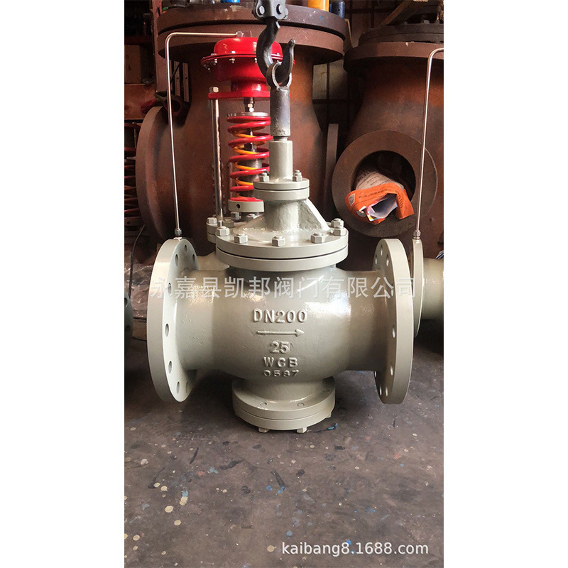 厂家供应工业减压阀  Y43H蒸汽调压阀 法兰式铸钢蒸汽减压阀