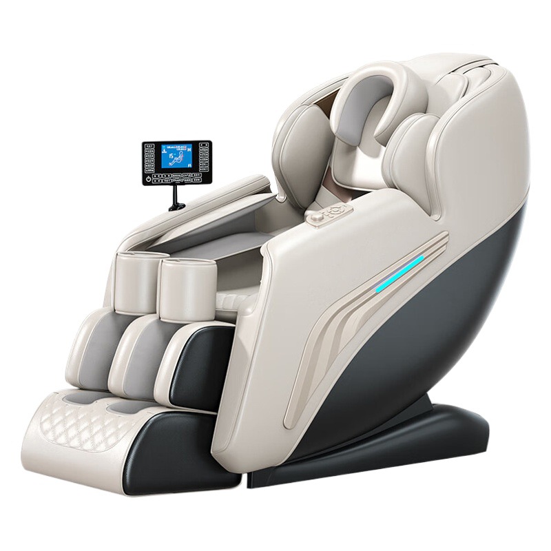 Sillón de masaje para todo el cuerpo, cápsula espacial inteligente con control por voz, sillón de masaje de lujo totalmente automático para uso doméstico.