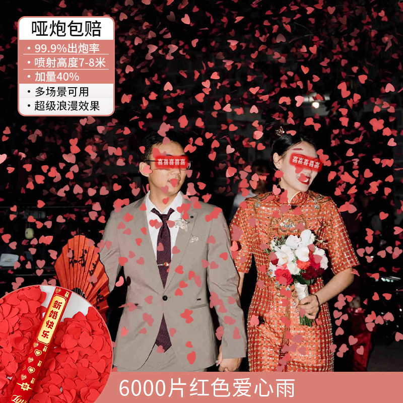 結婚式の礼砲のスプレーの筒の色はプレゼントの筒の祝い事の筒を持って結婚して花びらの花火を持ちます。|undefined