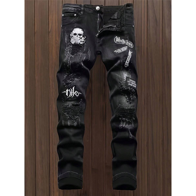 S 47549 Cross-Border Export New Fashion Jeans Create Modern Edge Men's Jeans