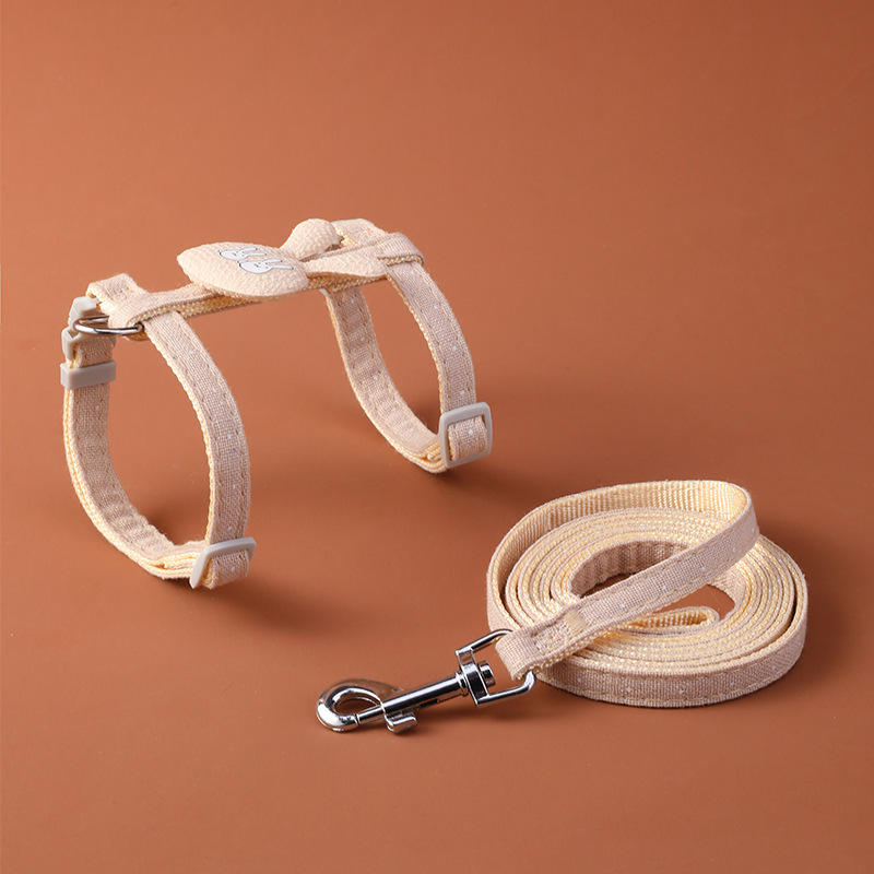 Cuerda de tracción de gato, orejas de conejo, cadena de gato, salir a pasear al gato, pasear al perro, tirantes de gato retráctiles, venta directa de fábrica al por mayor