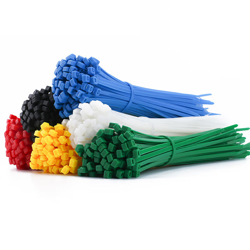 Fabricante spot color nylon bridas correas 3*100*150 tipo autobloqueo plástico rojo correas al por mayor