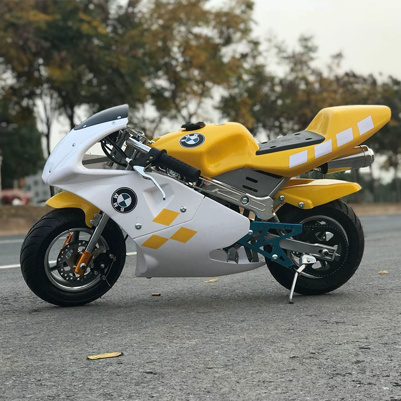 Новый 49cc двух-четырех тактов бензиновый мини мотоцикл лёгкая спортивная машина оптом через границу экспорт Юго-Восточная Азия