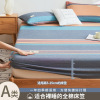 a類全棉單獨床笠 單件水洗純棉四季360°包圍床罩無印日式簡約風