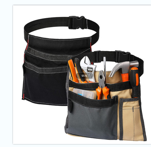 Special tool bag for electrician, carpenter and builder’s waist bag, durable canvas structure, adjustable tool bag manufacturer wholesale