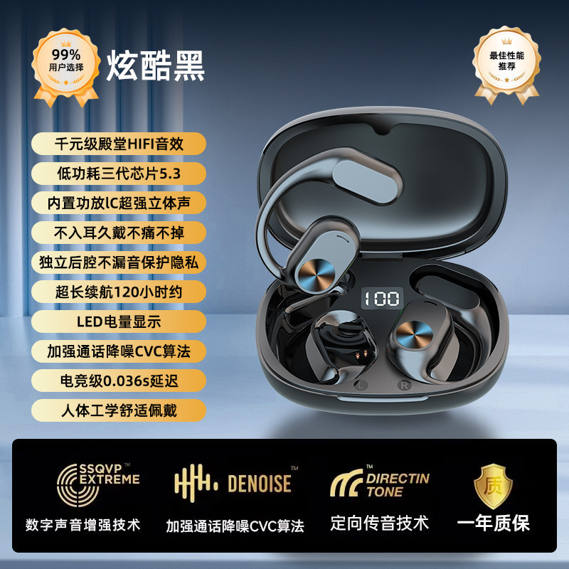 GT280 Cross-border G5 nuevos auriculares Bluetooth G6 de alta calidad estéreo bilateral de larga duración