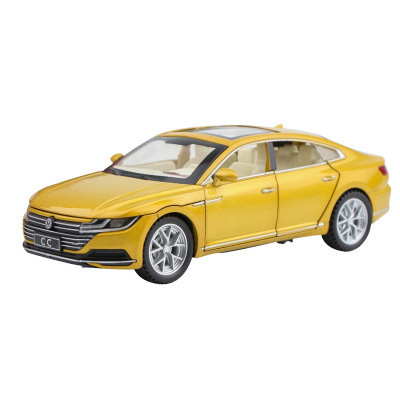 Coche de aleación coche modelo 1:32 Volkswagen CC coche Tire hacia atrás seis Puerta Abierta luz música juguete coche modelo Decoración