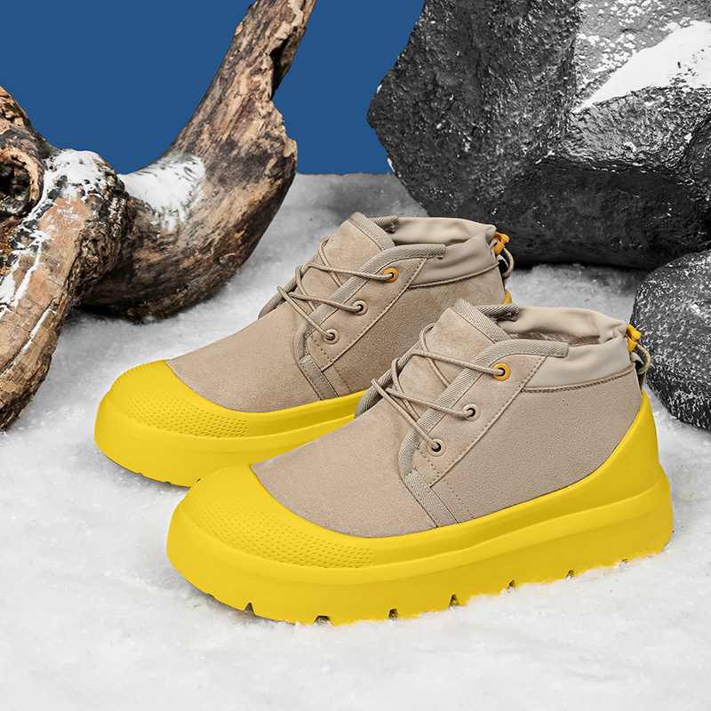 Drawstring Slip-On Couple Wang Yibo's Same Style Tasman Low-Top Wool Snow Boots Casual Low-Top