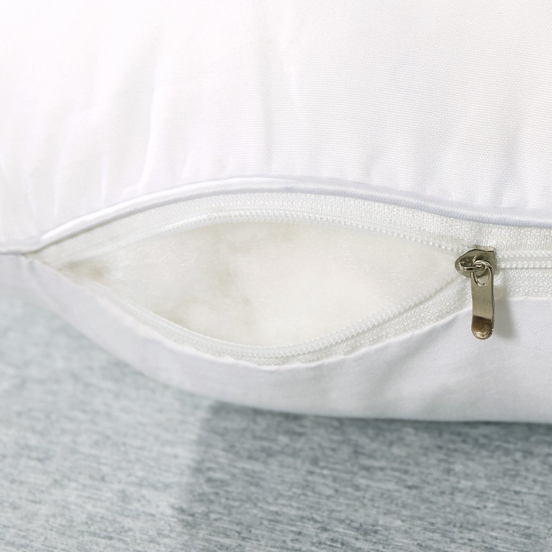 Una funda de almohada especial y un núcleo de almohada para el hotel Hilton 5 estrellas, un conjunto de protección de columna cervical para evitar colapsos.