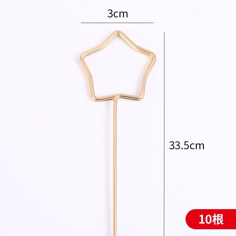 Pins wind metal tarjeta de felicitación al por mayor material de embalaje de flores frescas titular de tarjeta de bricolaje floristería material suministros florales arreglos florales