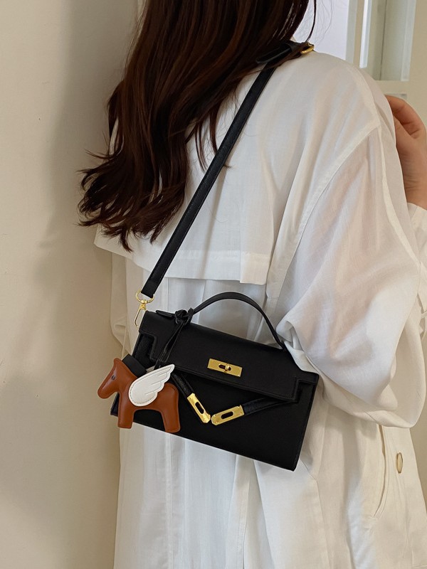 Cross-border Premium sentido Kelly bolso de mano pequeño para mujeres 2026 nuevo sentido de lujo lujoso universal bolso de hombro