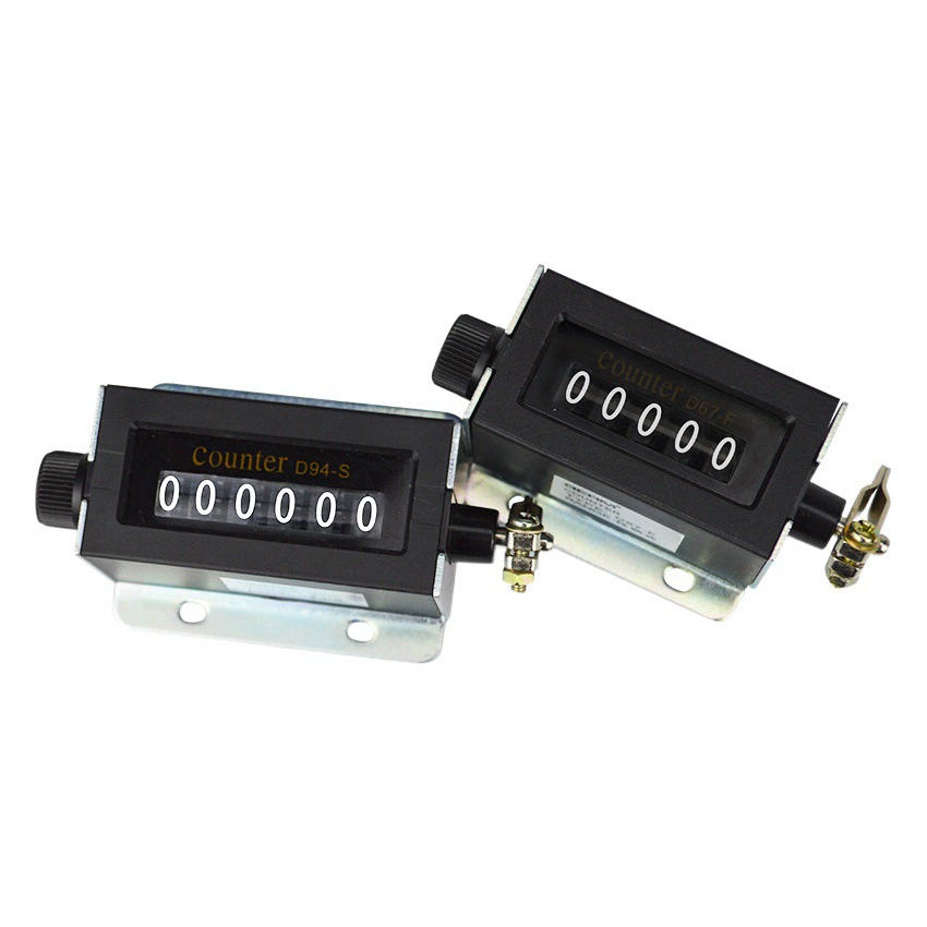 BERM/Belmei D67-F Механический счетчик Промышленный счетчик перфорации 5-значный счетчик