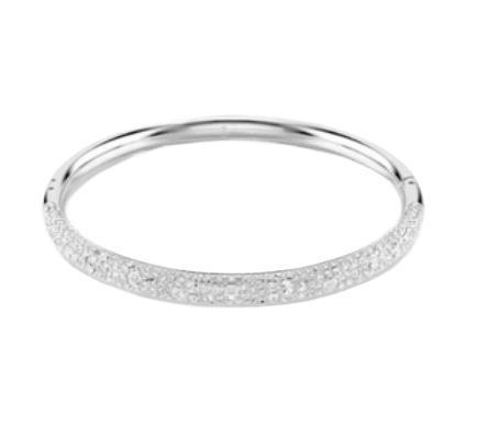 풀 다이아몬드 화이트 골드 브레이슬릿