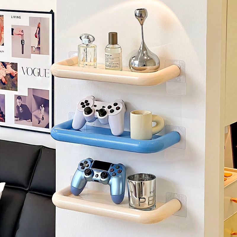 Dopamine Punch-Free Bathroom Sink Storage Rack Wall Hanging Storage and Organization Dormitory Space Utilization