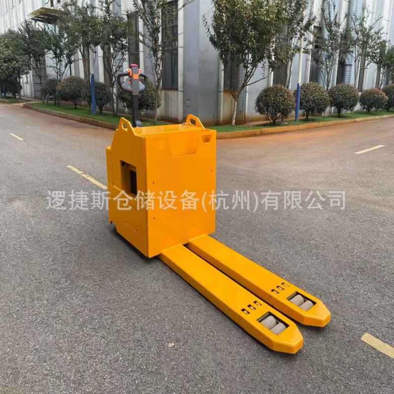 非标全电动托盘搬运车12吨步行式液压地牛装卸车叉车重型