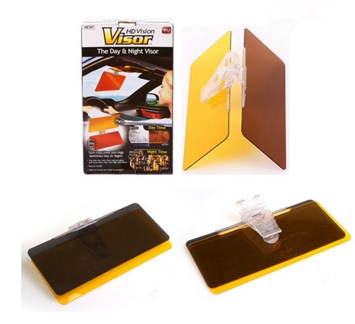 High-Quality Car Tv Anti-Glare Mirror, Day and Night Dual-Use Sun Visor, Two-In-One Protective Goggles, Car Sun Visor