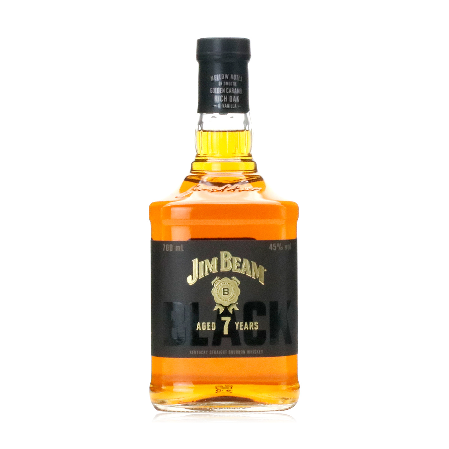 美国进口 金宾波本威士忌黑牌 黑占边威士忌 JIM BEAM BLACK 洋酒