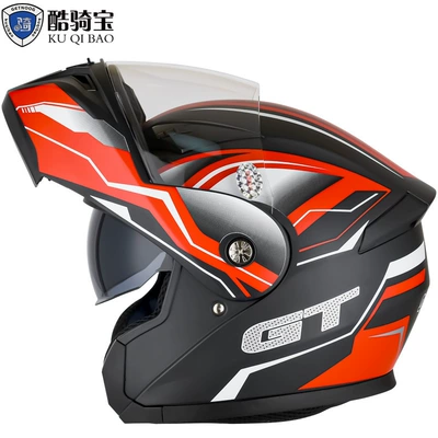 Motorcycle Safety Supplies — Motorcycle Helmet, Flip-Up Helmet - frosted-black-gt-flower-m