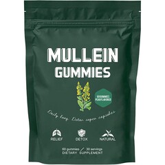 現物アマゾン熱品Mullein Gummies毛蕊花ソフトキャンディ60粒外国貿易熱品