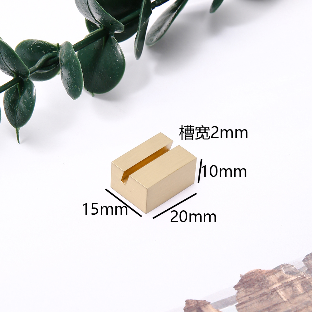 Barras de metal de latón geometría de tarjetas de visita escritorio decoración de foto soporte de tarjetas base de tarjetas simple estante de visualización