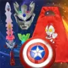 Silver Cero + Ultra Sword + Transformer + Cloak + Shield