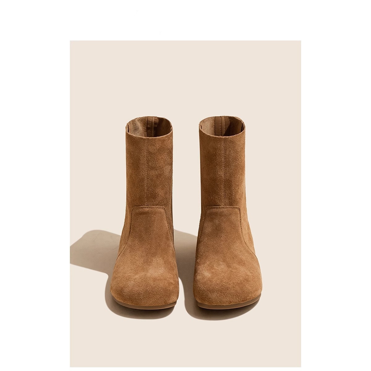 Herbst Single-Boot All-in-One Ärmel flache Retro Stiefel_voghion.com