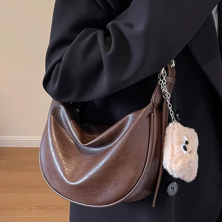 Поясная сумка Winter Shoulder Bag, премиальная однолямочная сумка, модная, 30×30×30 см