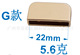 G model inner diameter 22mm