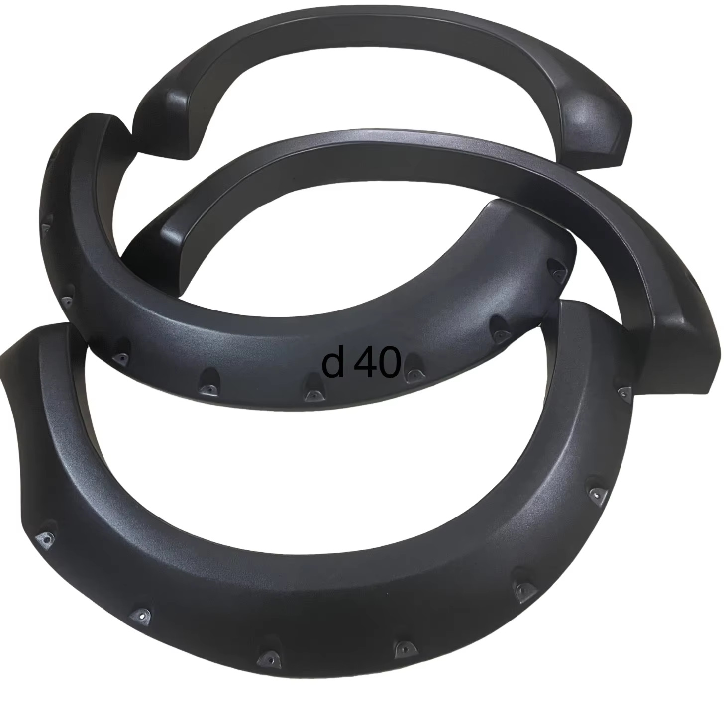 Suitable for Nissan Navara D40 2006-2010 models with riveted widened wheel arches, ABS pickup truck off-road