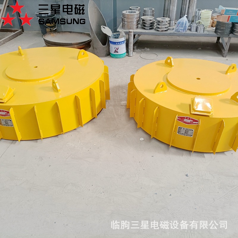 三星电磁除铁器RCDB型自冷盘式电磁除铁器临朐干式电磁除铁器厂家