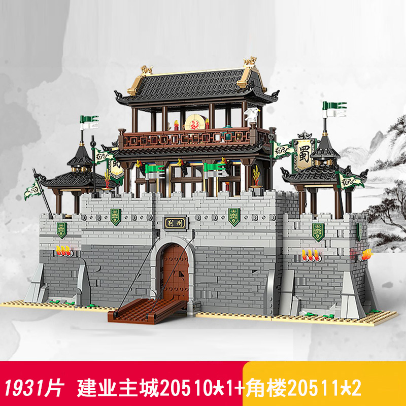 Main city 1 + corner tower 2 boxes