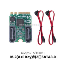 Mini PCI-E�D2��SATA3.0�Uչ��7PIN SATA����PCIE A+E KEY�D�Ӱ�