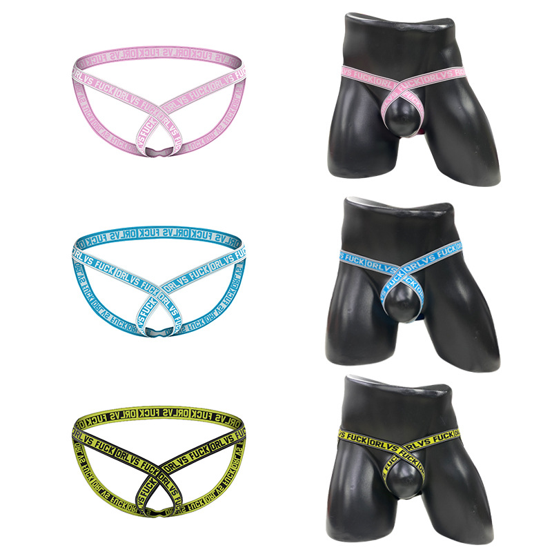 ORLVS source factory one-piece delivery sexy double Ding Men's thong OR651