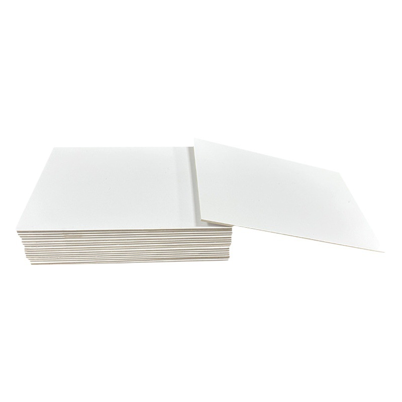 Fábrica al por mayor de cartón blanco tarjeta pequeña tarjeta A7 cartón blanco ins Internet celebridad tarjeta de visita protección de nuevo Tarjeta de cartón blanco