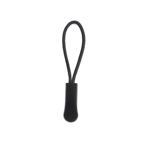 Injection molded PVC detachable zipper head for clothes and bag zipper head accessories non-slip small pendant tail rope zipper rope