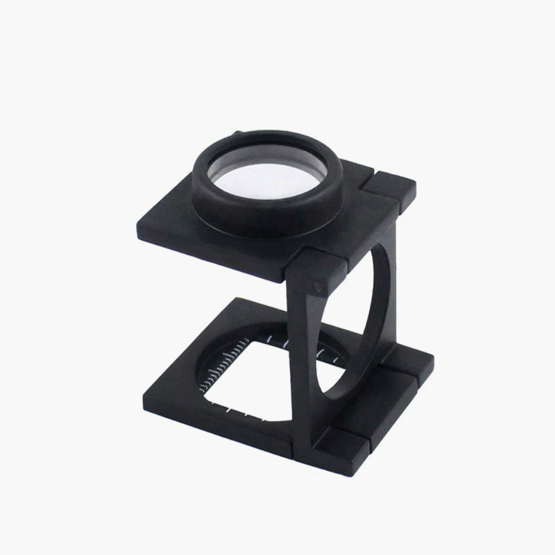 Chuda двойная комбинация K9 оптическое стекло увеличительное стекло цинковый сплав черная краска складное фото зеркало 9008A