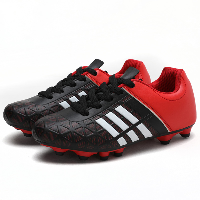 Zapatos de fútbol para estudiantes de primaria y secundaria, zapatos de fútbol para niños y adolescentes, zapatos de entrenamiento de competición de tamaño grande al por mayor