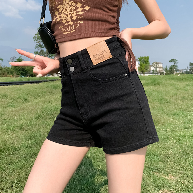 2025 Summer Explosions High Waist Denim Shorts Women's Summer Loose Slim Wide Leg Pants All-match A Wide Leg Hot Pants 2025 Summer Explosions High Waist Denim Shorts Women's Summer Loose Slim Wide Leg Pants All-match A Wide Leg Hot Pants