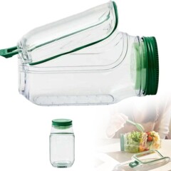 Salad Pod,Vertical Layering Salad Pod Built塑料沙拉收纳罐