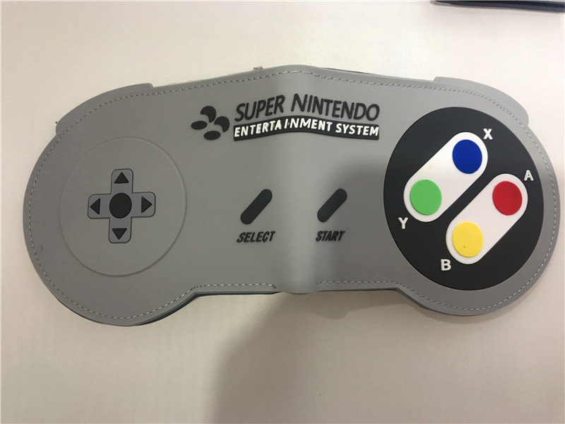 PS maneja de juegos cartera de dibujos animados máquina de juegos corta doble pegamento cartera de cambio cartera de cuero de PVC cartera de tarjetas