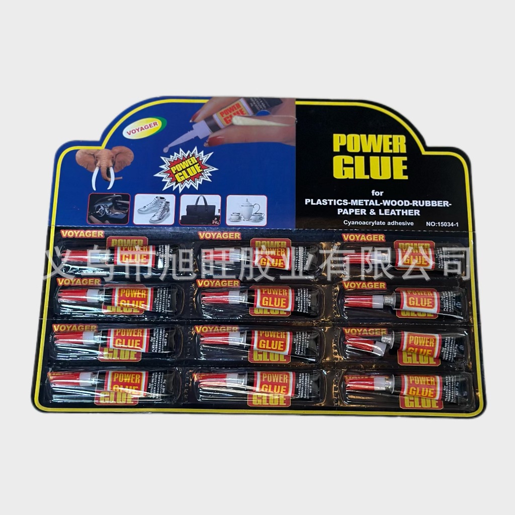 Suministro directo de fábrica de pegamento 502, pegamento de potencia instantánea de comercio exterior, secado rápido, inmersión rápida, zapatos, pegamento universal de metal de madera al por mayor