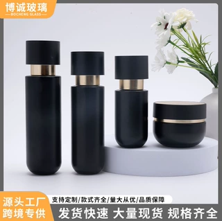 定制护肤品套装瓶120ml按压泵水乳真空瓶50g100g面霜膏霜瓶可贴牌