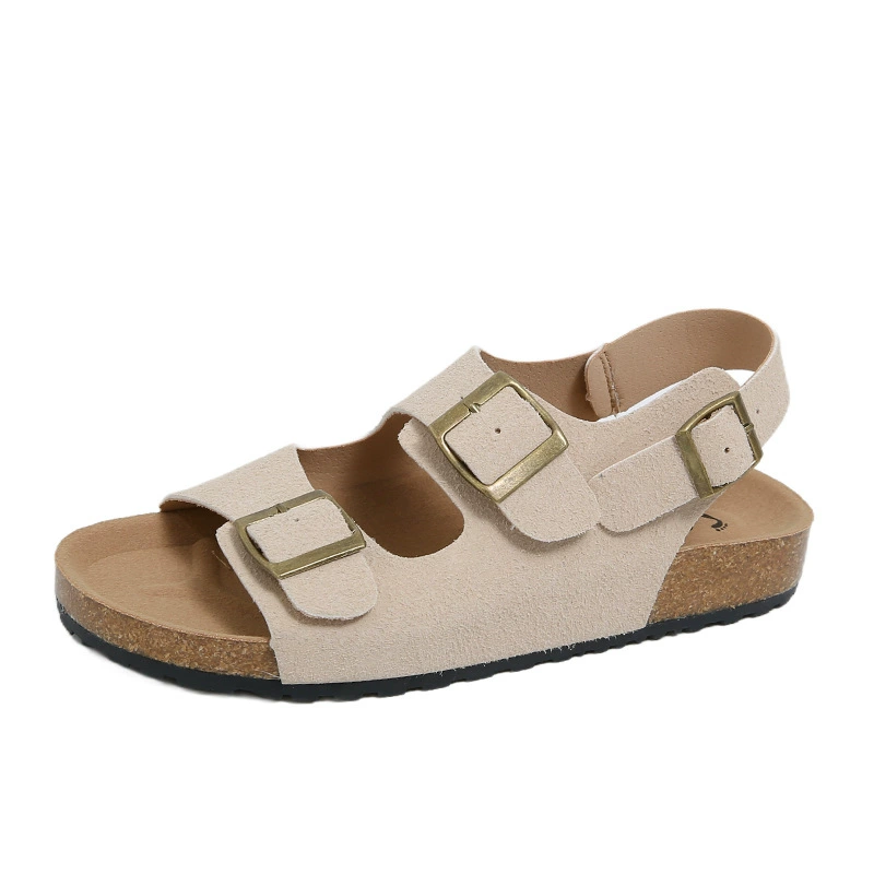Sandals for leisure, comfortable summer slippers platform, universal beach footwear, (Cross-border trading), plus size