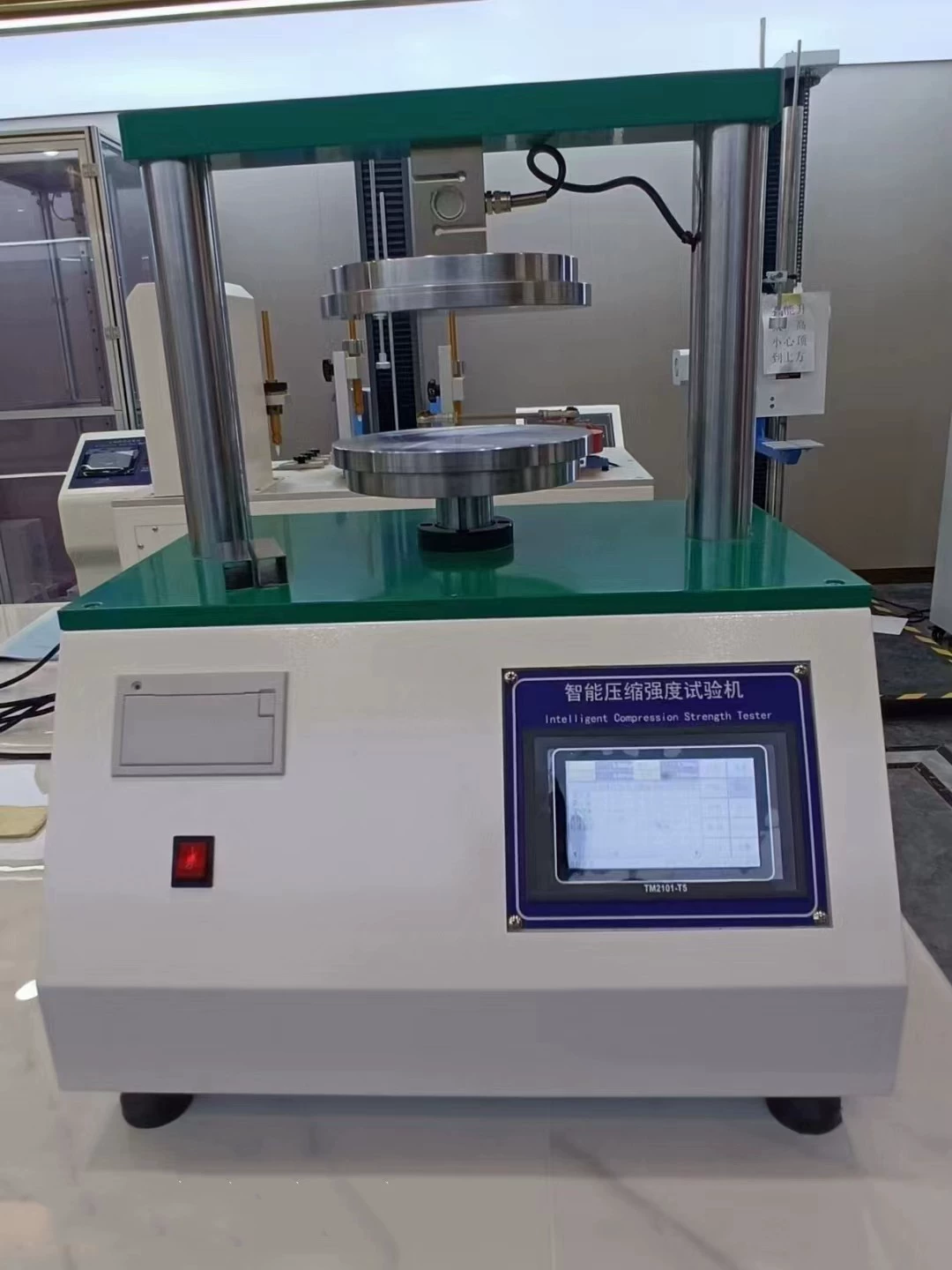 Умное давление кольца края Тестер прочности давления края кольца картона экрана касания экспорта тестер прочности