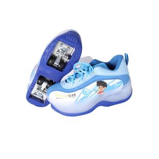 Heelys Shoes for Kidsren and Adults, Double-Wheel Flying Shoes with Wheels, Shoes for Female Students, Boys and Girls, Roller Skates