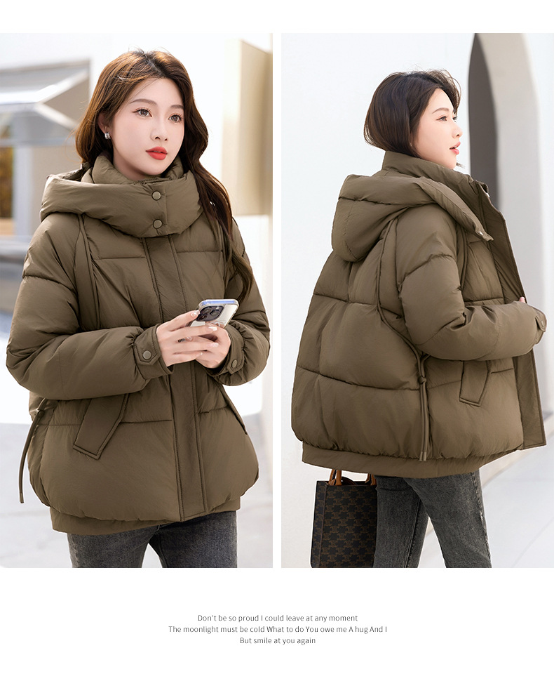 Dames donsjas modieus losvallend dik gewatteerd jasmodel_voghion.com