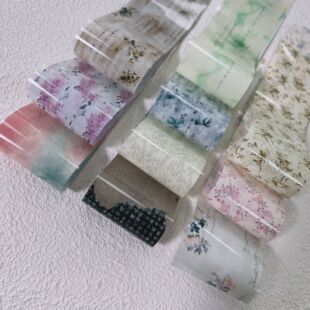Manicure New Chinese Style National Style Small Fresh Transfer Paper Flower Series