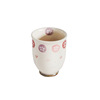 Japanese import ceramics, cup with glass